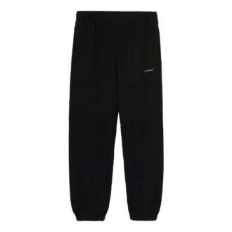 SS22 Logo Pattern Sports Long Pants Ordinary Version Black