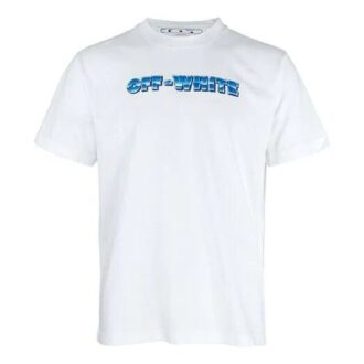 SS22 Logo Printing Arrow Short Sleeve White