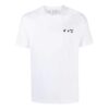 SS22 Logo Printing Round Neck Pullover Short Sleeve Version White