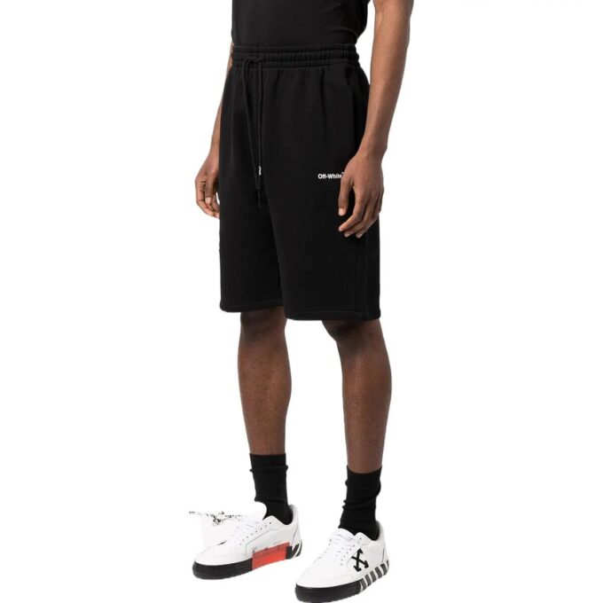 SS22 Logo Printing Sports Shorts Loose Fit Black
