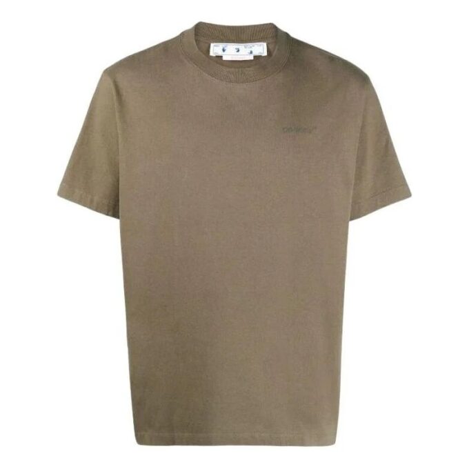 SS22 Logo Round Neck Printing Short Sleeve Ordinary Version Green