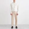 SS22 Logo Shirt Denim Jacket Version White