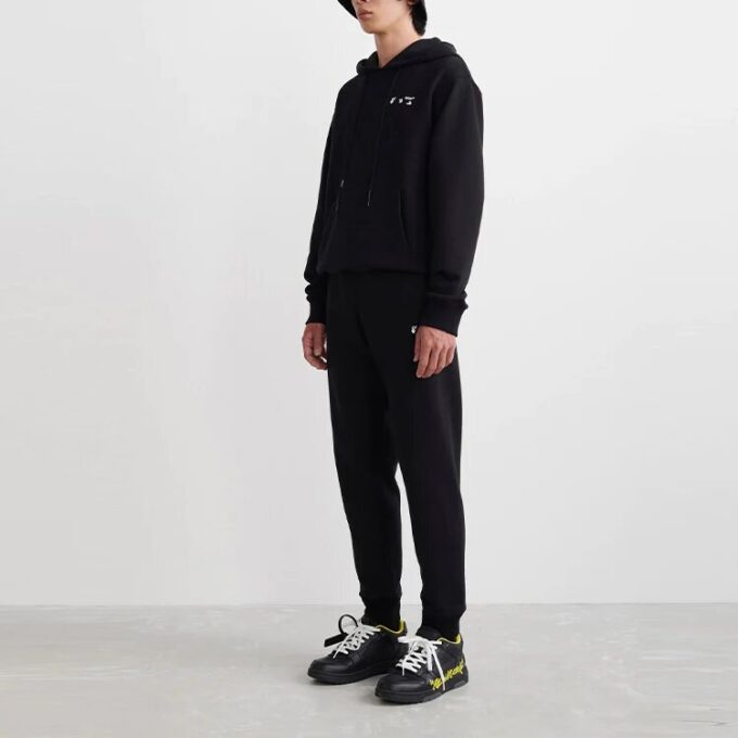 SS22 Logo Sports Long Pants Ordinary Version Black