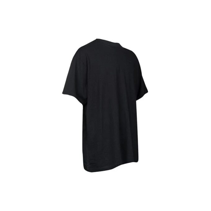 SS22 Pattern Cotton Short Sleeve Black