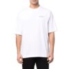 SS22 Printing Round Neck Pullover Short Sleeve Ordinary Version White