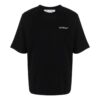 SS22 Printing Round Neck Short Sleeve Loose Fit Black