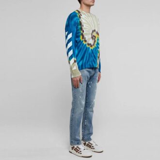 SS22 Tie Dye Pattern Long Sleeves Ordinary Version Multicolor