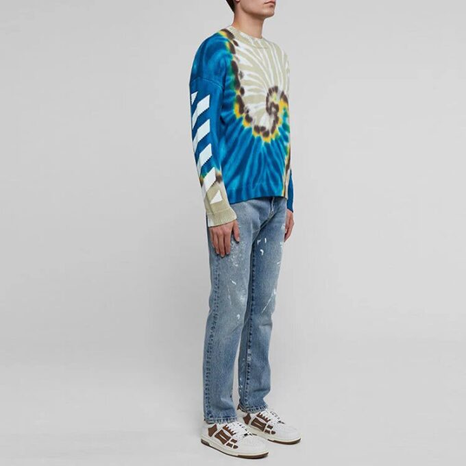 SS22 Tie Dye Pattern Long Sleeves Ordinary Version Multicolor