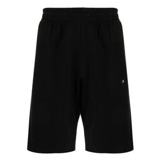 SS22 Wave Diag Printing Sports Shorts Ordinary Version Black