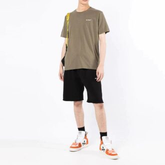 SS22 Wave Diag Printing Sports Shorts Ordinary Version Black