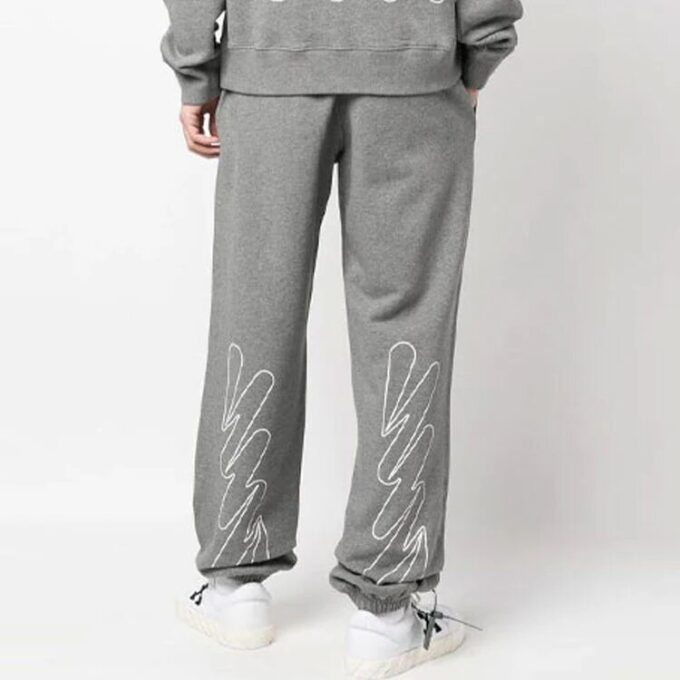 SS23 Wave Diagonal Track Pants