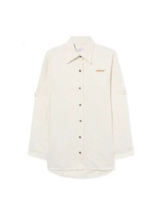Star Jacquard Denim Shirt Jacket