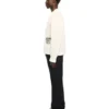 Star Logo Diagonal Varsity Knit Cardigan