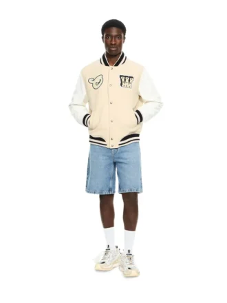 Star Logo Varsity Jacket