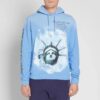 Statue of Liberty Cotton Long Sleeves Blue