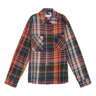 Stencil Flannel Check Shirt