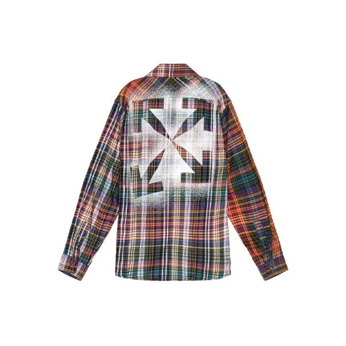 Stencil Flannel Check Shirt