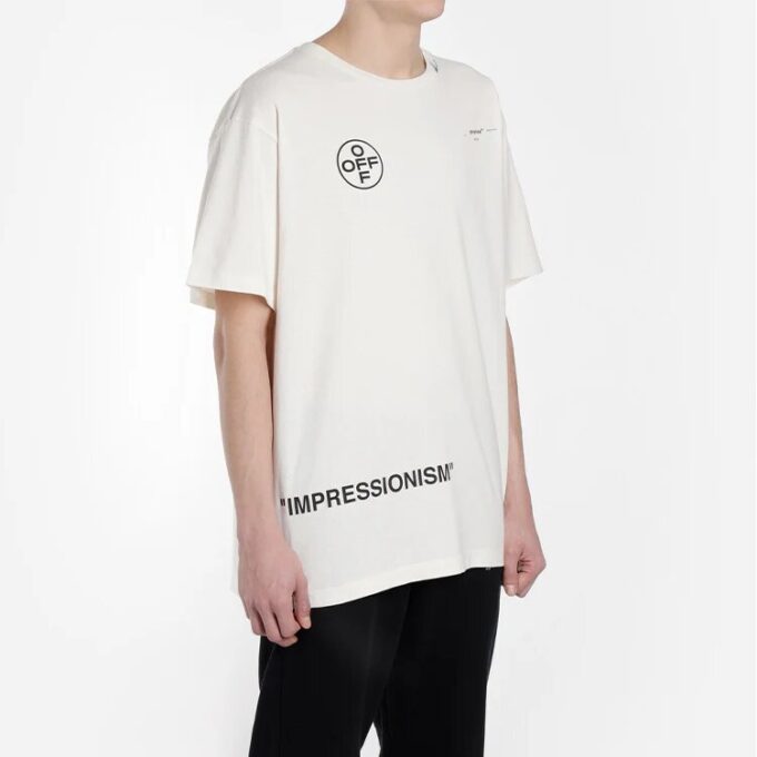 Stencil Logo T-Shirt “White”