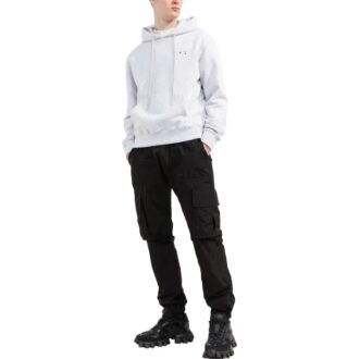 Straight-leg Cargo Trousers “Black”