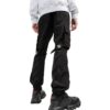 Straight-leg Cargo Trousers “Black”