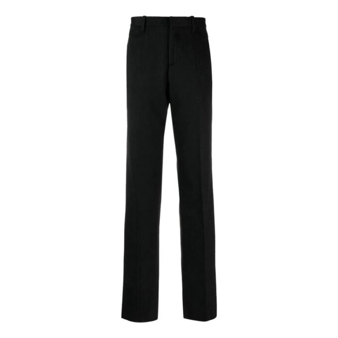 straight-leg trousers
