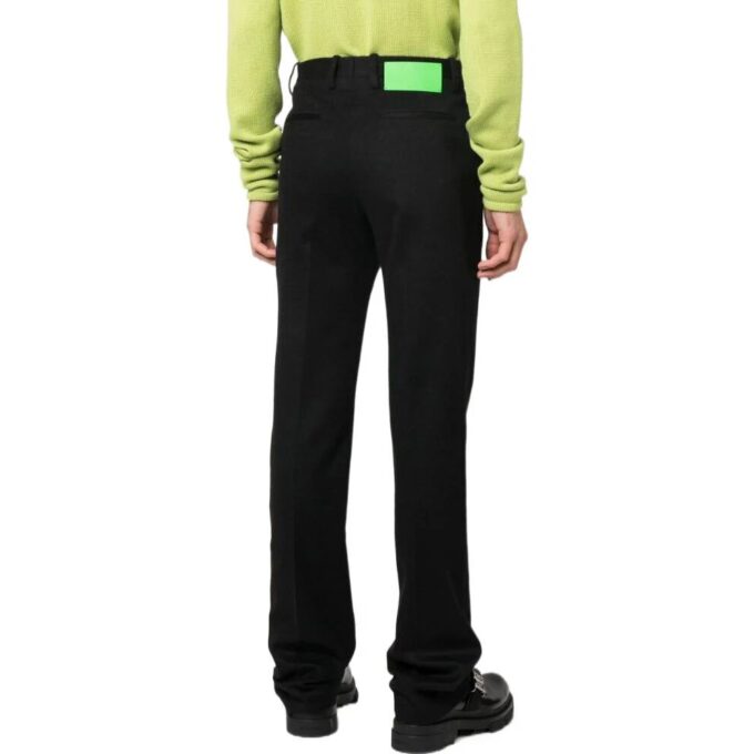 straight-leg trousers