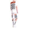 Stripe Logo Printing Short Sleeve Ordinary Version White