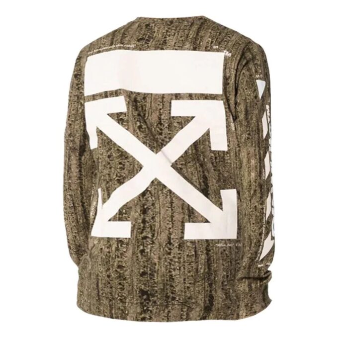 Stripe Printing Long Sleeves Camouflage