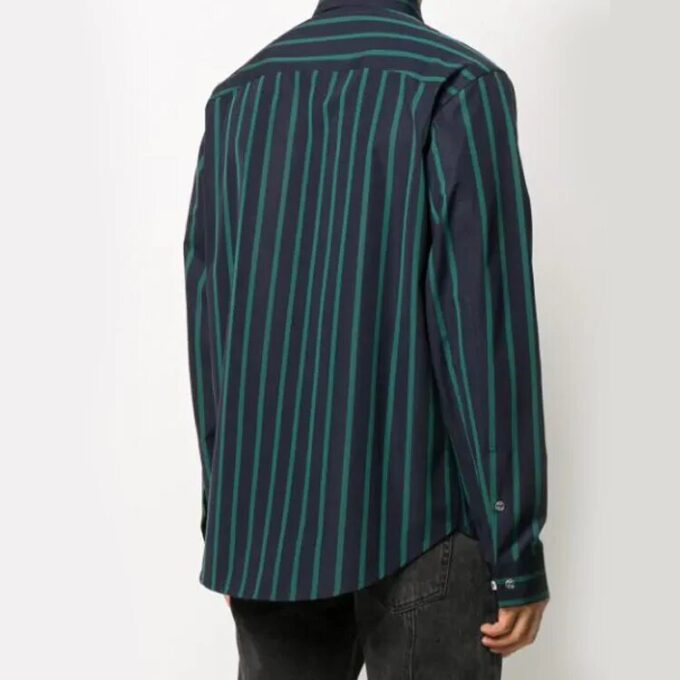 Striped Pivot Long Sleeve Shirt