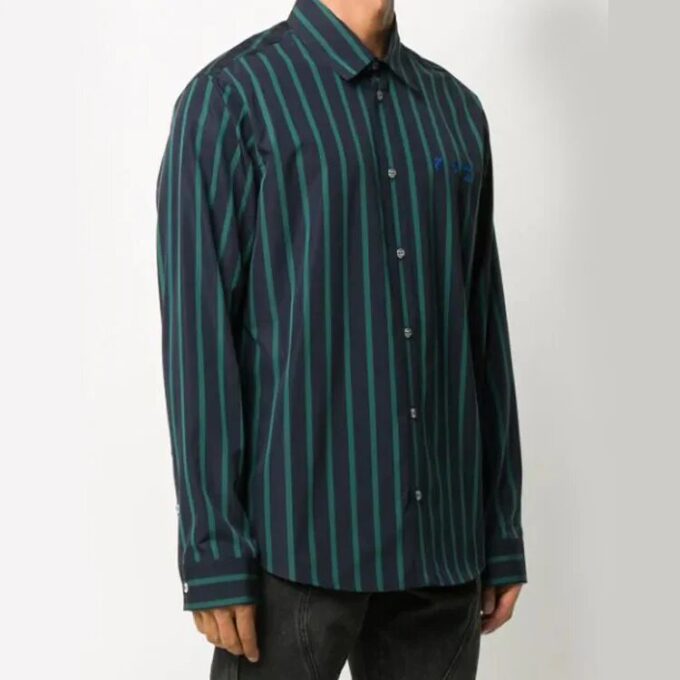 Striped Pivot Long Sleeve Shirt