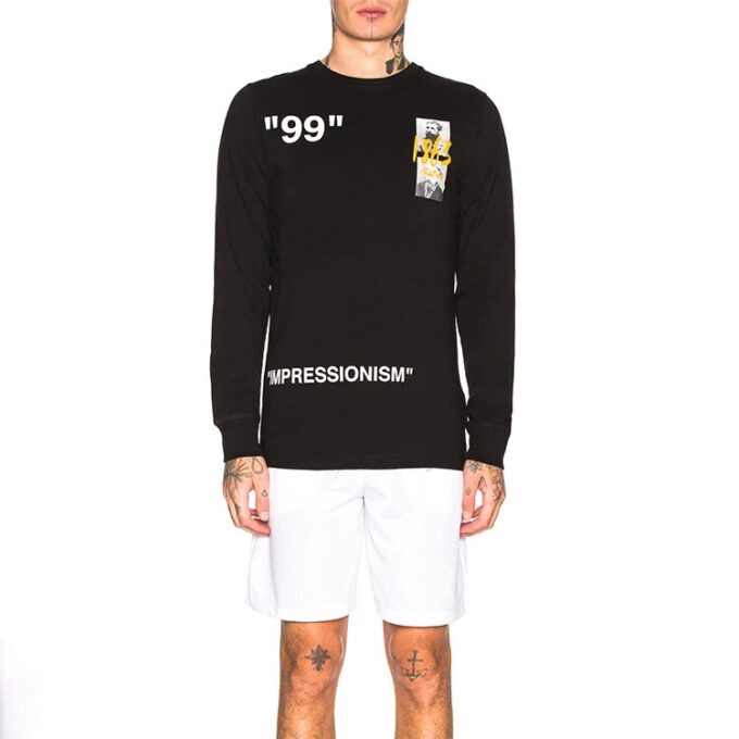Summer 1863 Impressionism Print Long Sleeve T-Shirt