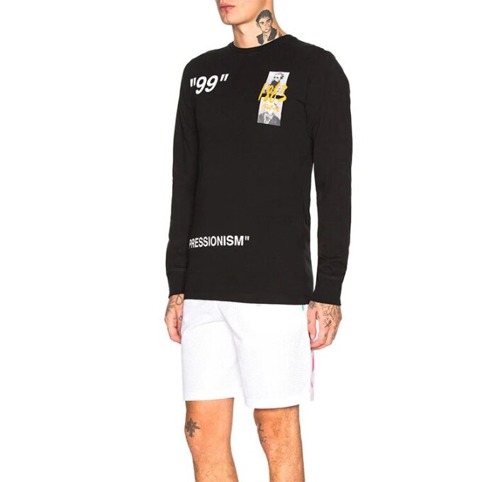 Summer 1863 Impressionism Print Long Sleeve T-Shirt