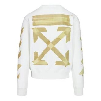 Tap Arrows Mens Logo Long Sleeve Round Neck Sweater Tape