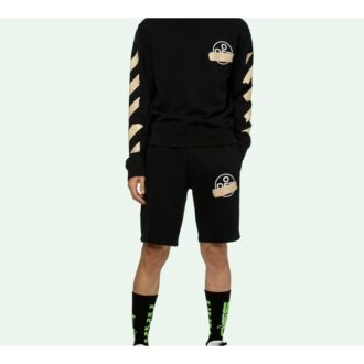 Tap Arrows Mens Logo Long Sleeve Round Neck Sweater Tape