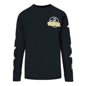 Tape Arrows Long Sleeve T-Shirt “Black”