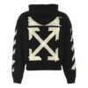 Tape Arrows Over Hoodie “Black/Beige”