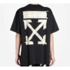 Tape Arrows Short Sleeve Over T-Shirt “Black”