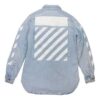 Temperature C/O Virgil Abloh Men’ s Temperature Denim Shirt Light Blue