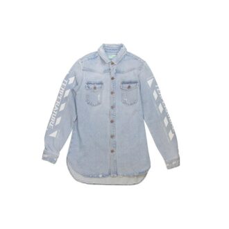 Temperature C/O Virgil Abloh Men’ s Temperature Denim Shirt Light Blue
