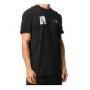 The Kiss Printing Pattern Short Sleeve Black
