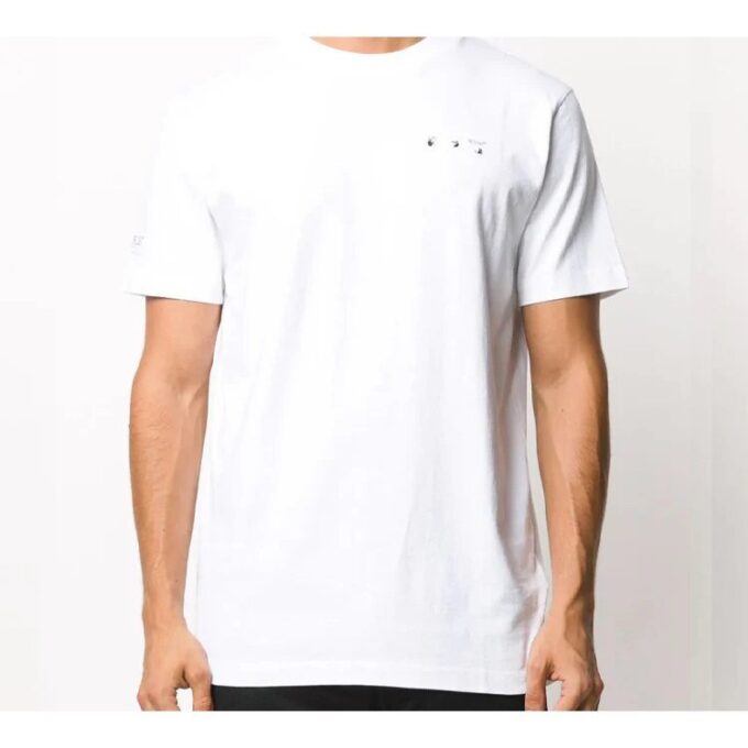The Kiss Printing Short Sleeve White