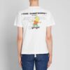 The Simpsons Printing Short Sleeve White