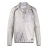 Thin and light hooded Zipper Jacket Loose Fit light grey