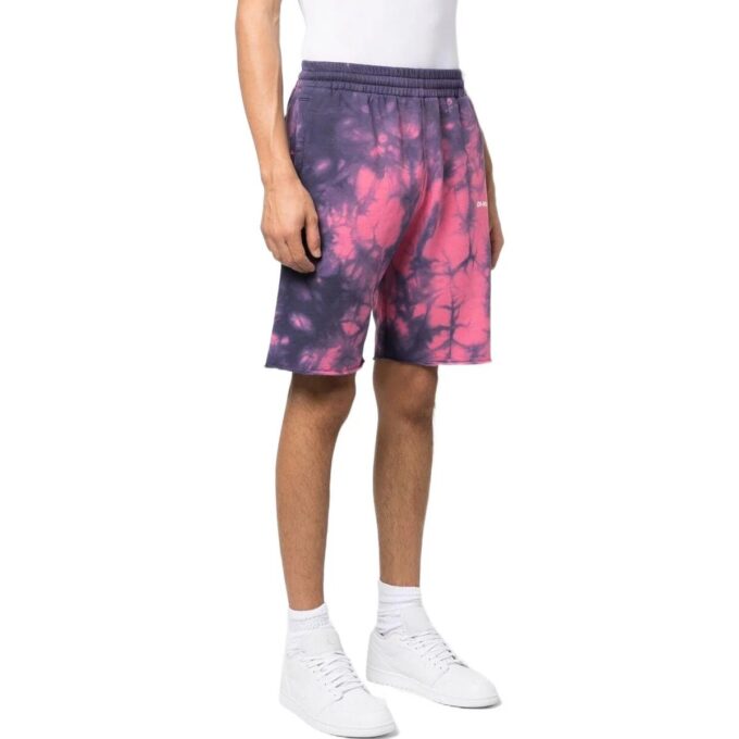 tie-dye Track Shorts “Pink”