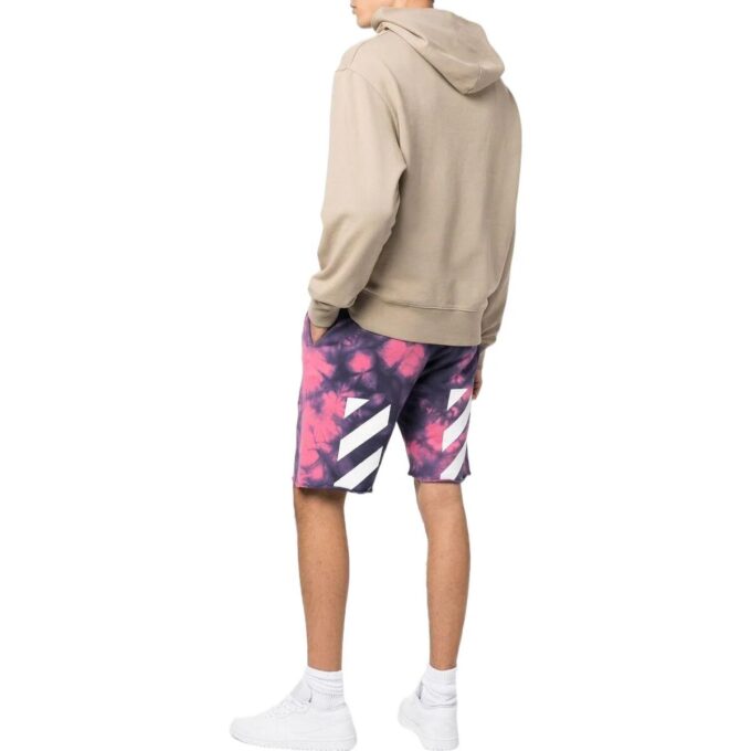 tie-dye Track Shorts “Pink”