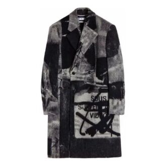 Tomek Double-Breasted Coat “Multicolor”