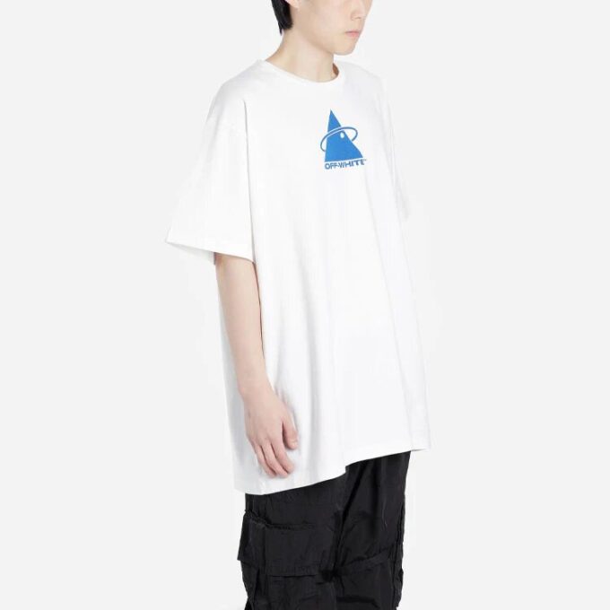 Triangle Planet Oversized Blue/White