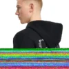 Type Arrow Diagonal Loose Hoodie
