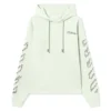 Type Arrow Diagonal Loose Hoodie