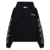 Type Arrow Diagonal Loose Hoodie